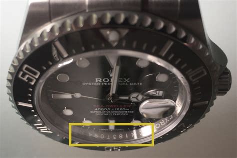 rolex seriennummer was erkennt man